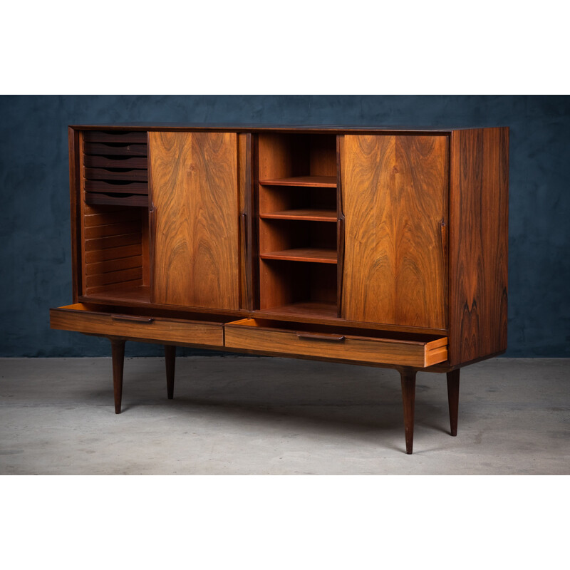 Credenza vintage in palissandro modello 13 di Gunni Omann per Omann Jun, Danimarca 1960