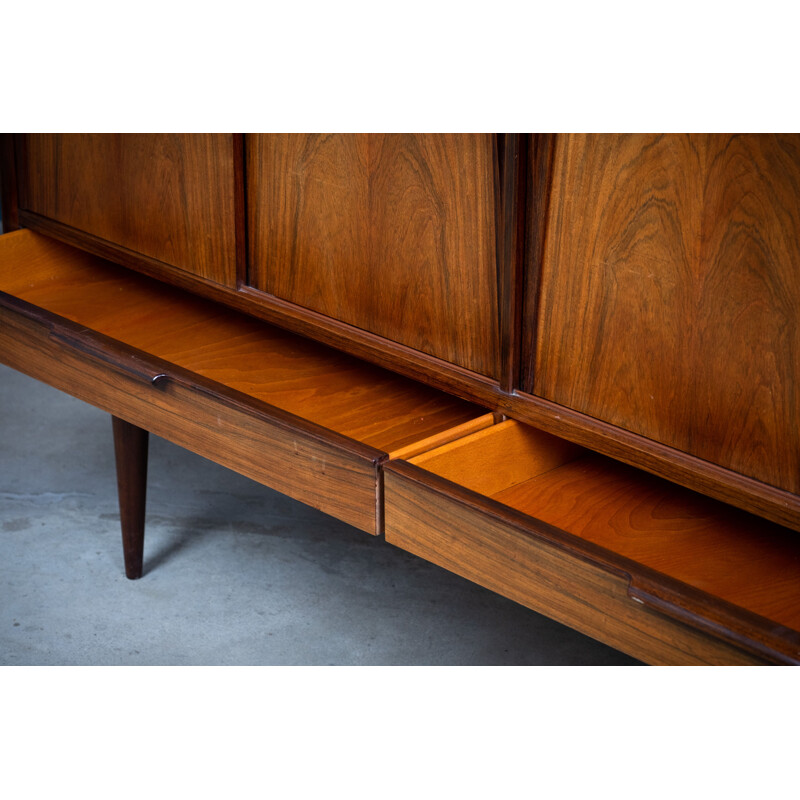 Vintage sideboard model 13 in rosewood by Gunni Omann for Omann Jun, Denmark 1960