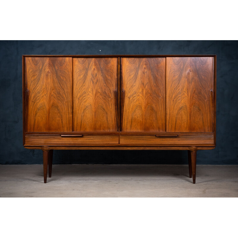 Credenza vintage in palissandro modello 13 di Gunni Omann per Omann Jun, Danimarca 1960