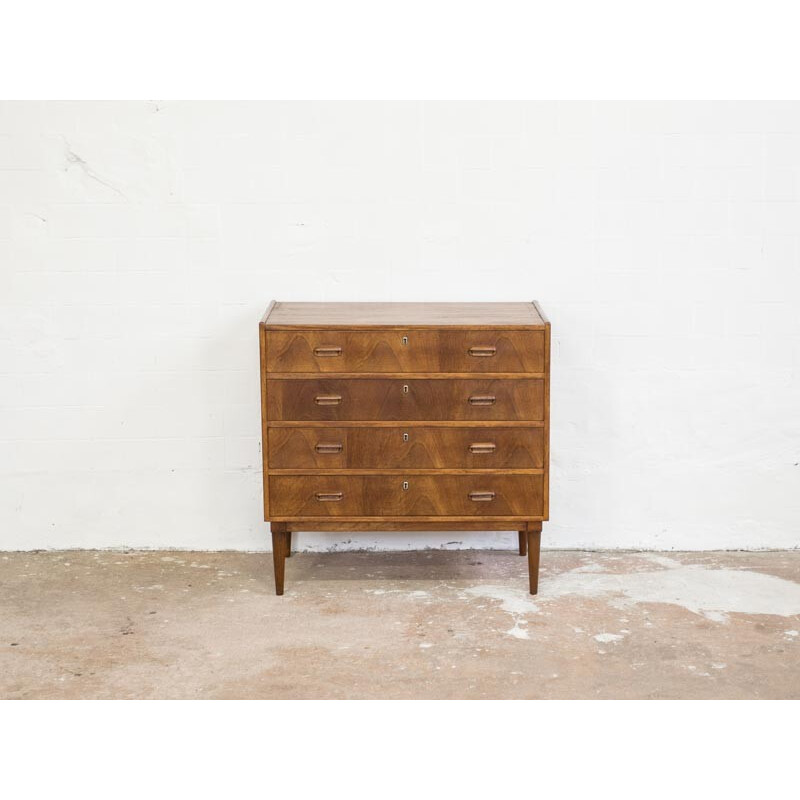  Danish chest of 4 drawers in teak - 1960s