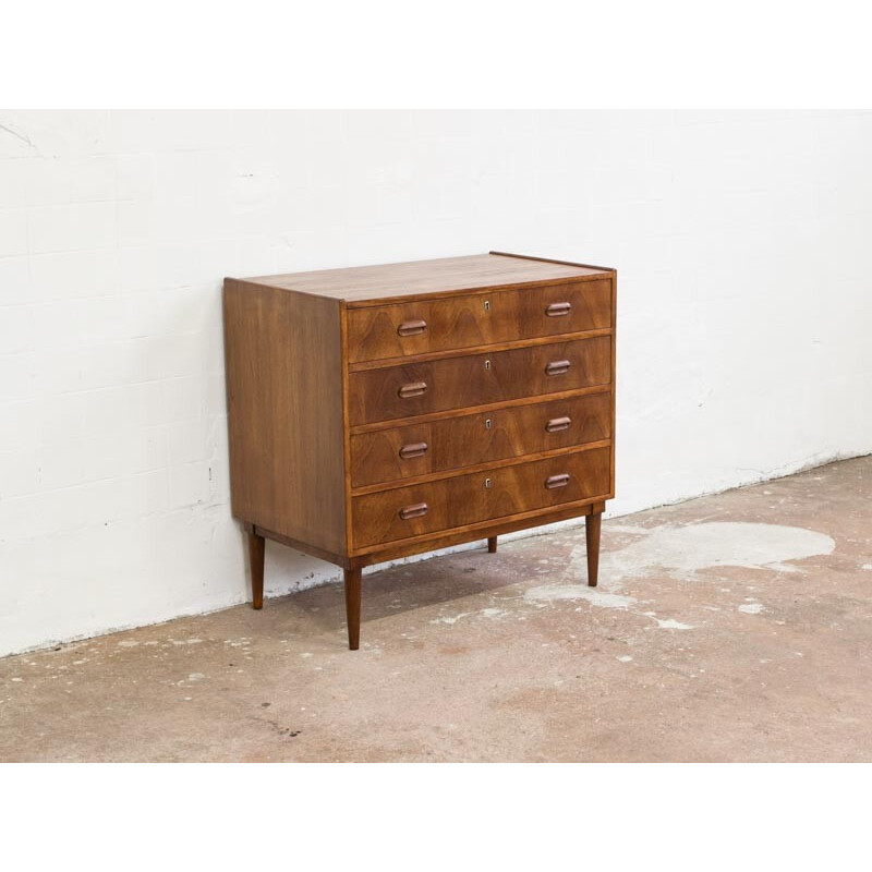  Danish chest of 4 drawers in teak - 1960s