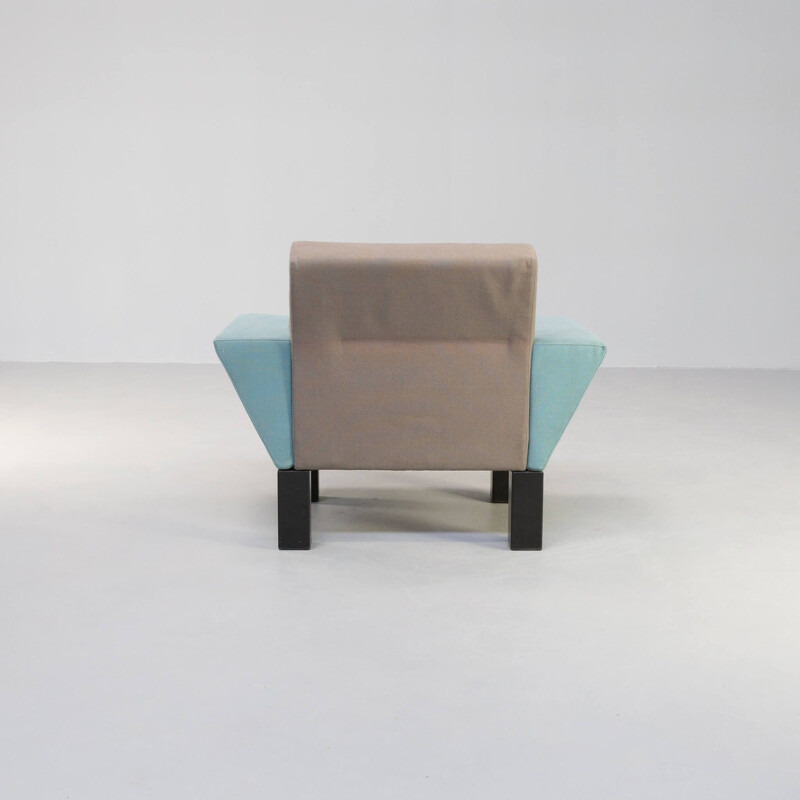 Vintage westside fauteuil van Ettore Sottsass voor Knoll