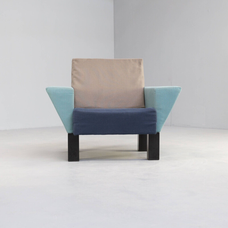 Vintage "westside" armchair by Ettore Sottsass for Knoll