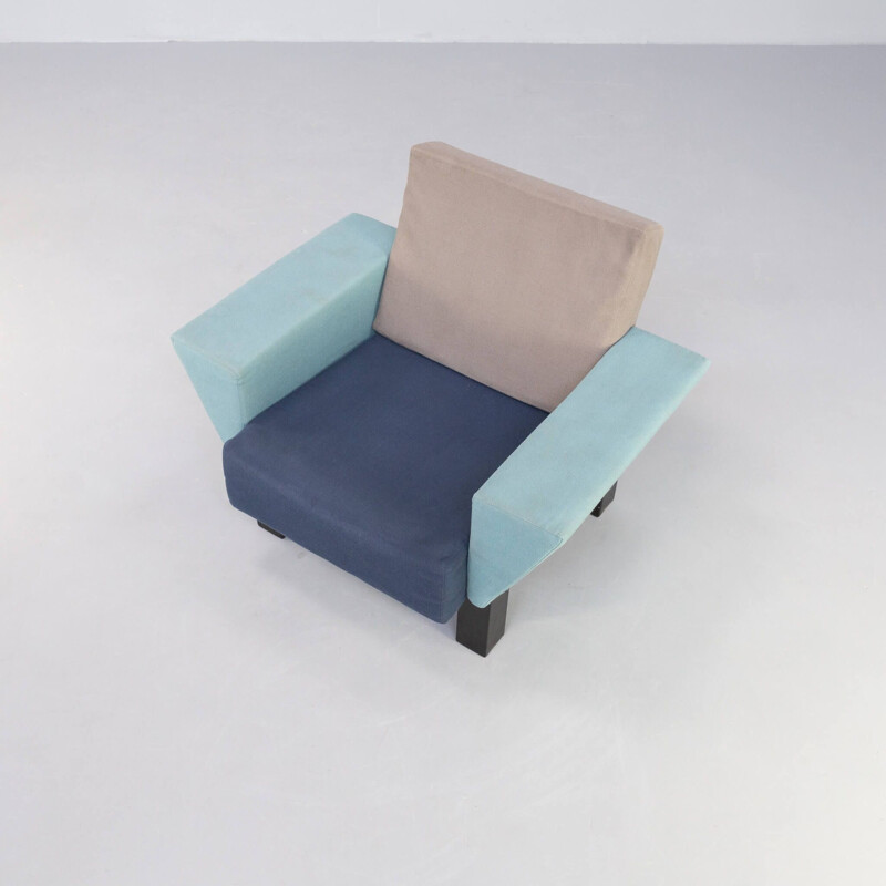 Vintage "westside" armchair by Ettore Sottsass for Knoll