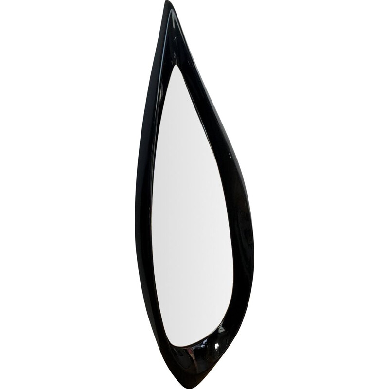 Miroir vintage en plastique dur, 1970