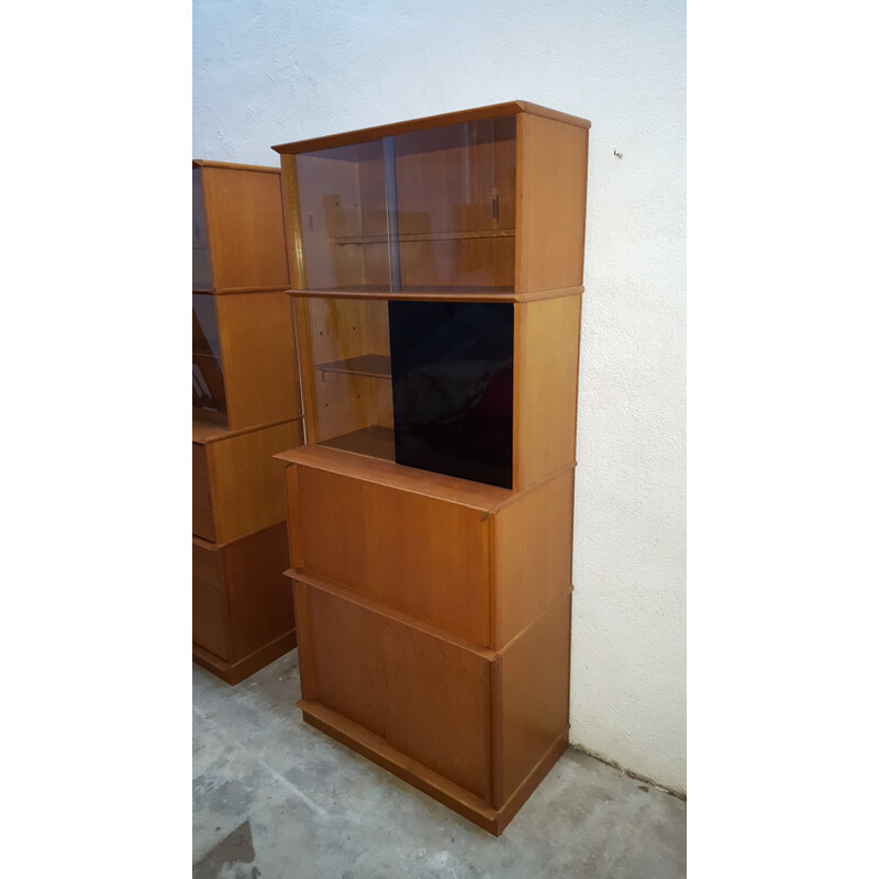 Mid century storage cabinet in wood - 1950s