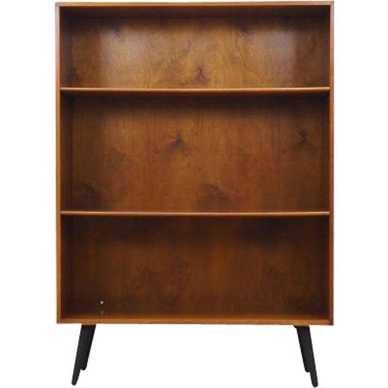 Vintage walnut bookcase by Borge Mogensen, Denmark 1960