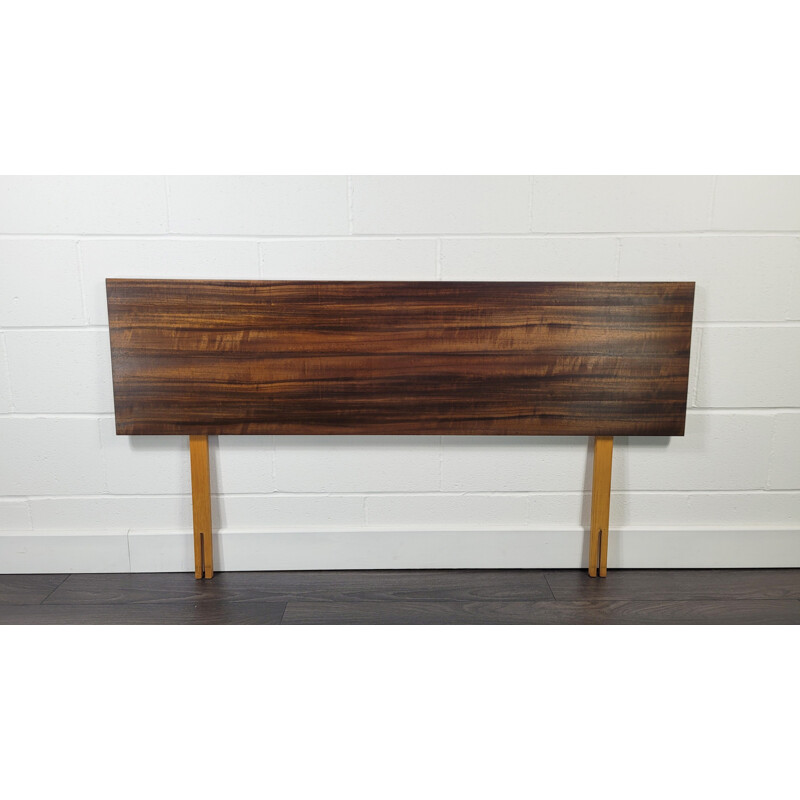 Vintage teak headboard by John and Sylvia Reid, 1950s