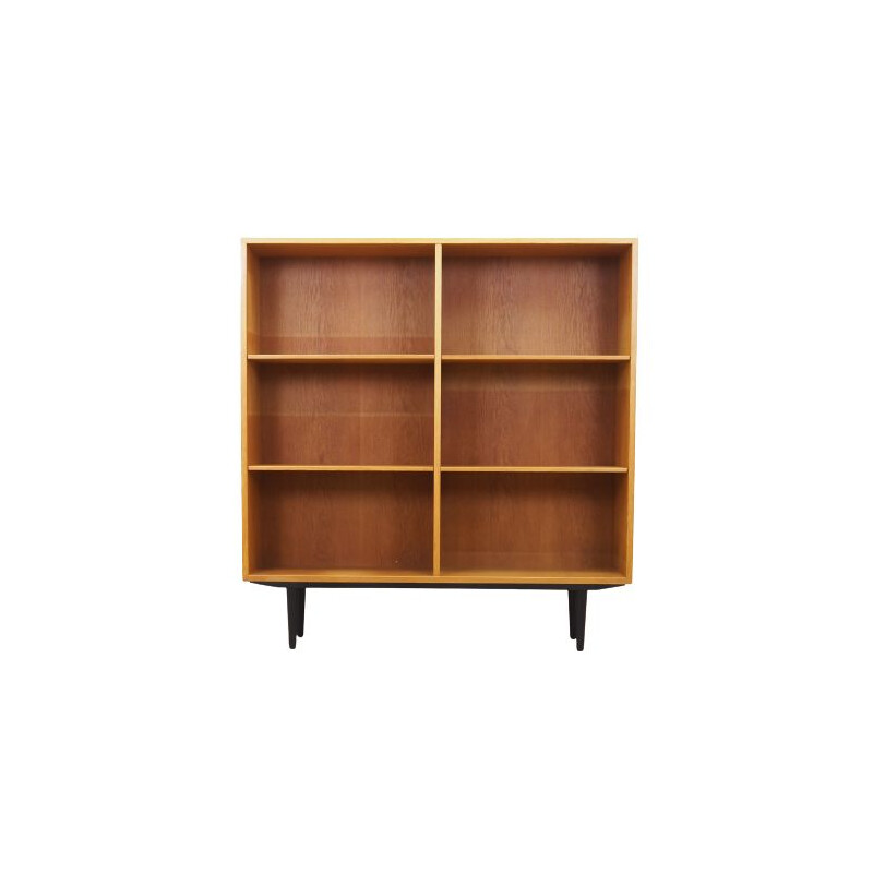 Scandinavian vintage bookcase in ash by Borge Mogensen for Ab Karl Andersson and Söner, 1960