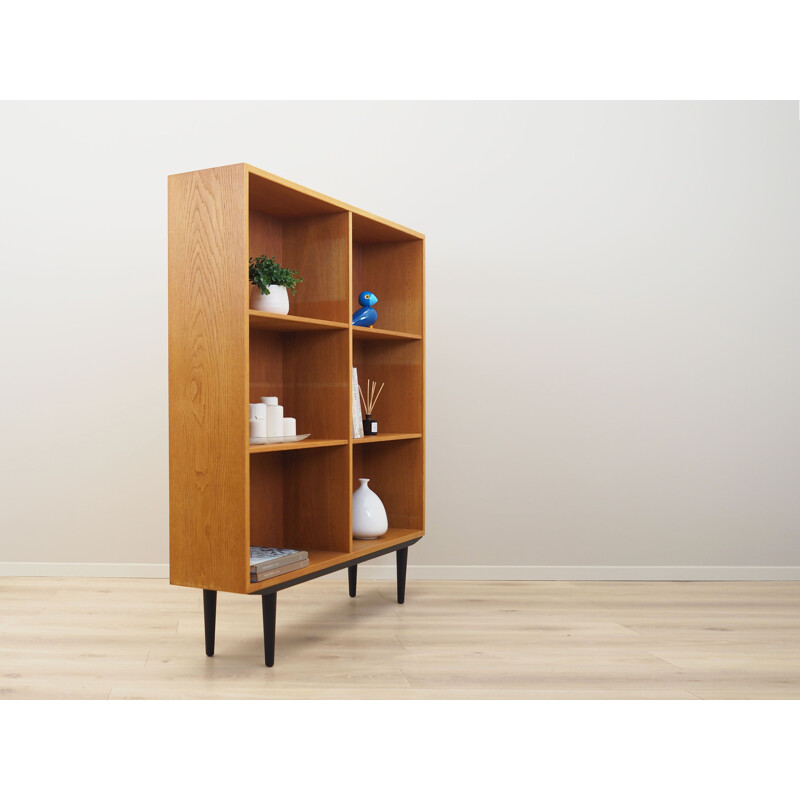 Scandinavian vintage bookcase in ash by Borge Mogensen for Ab Karl Andersson and Söner, 1960