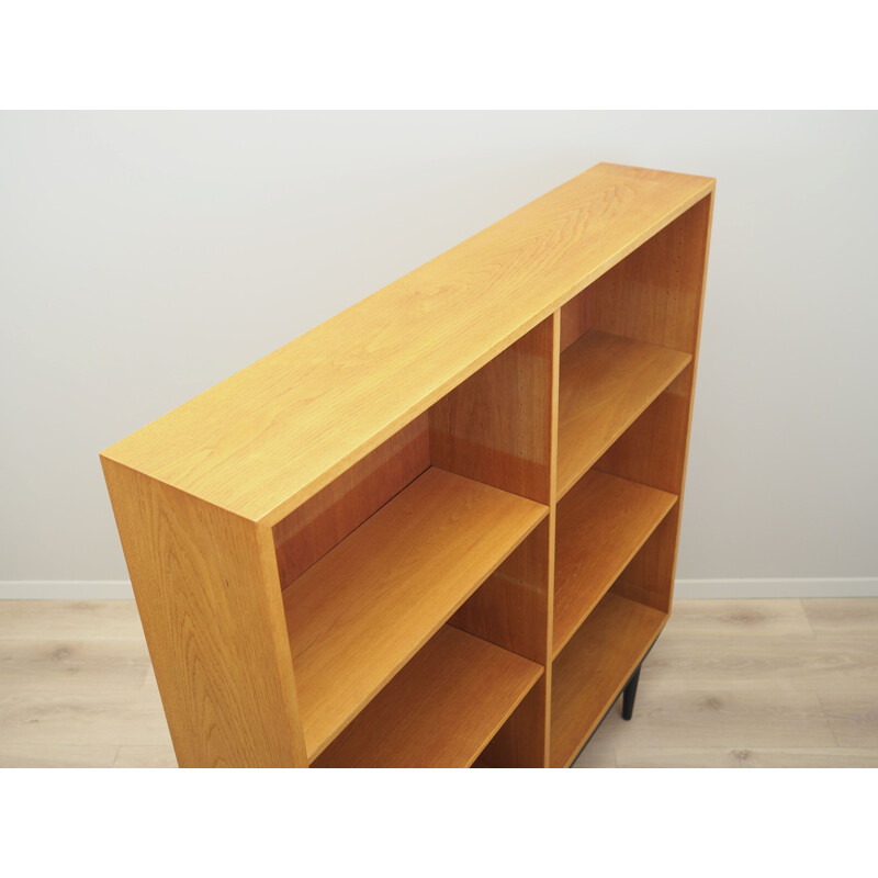 Scandinavian vintage bookcase in ash by Borge Mogensen for Ab Karl Andersson and Söner, 1960