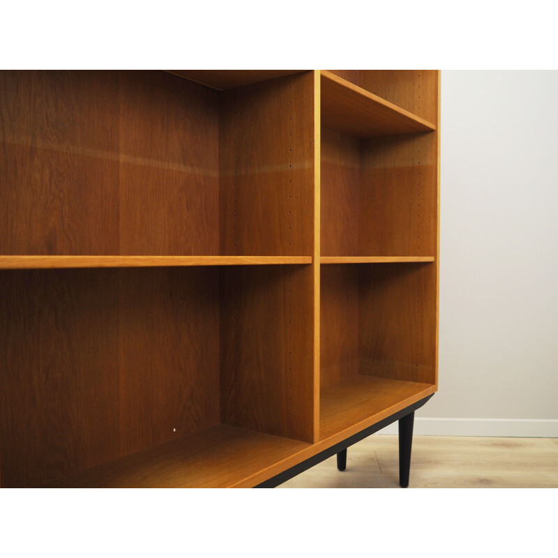 Scandinavian vintage bookcase in ash by Borge Mogensen for Ab Karl Andersson and Söner, 1960
