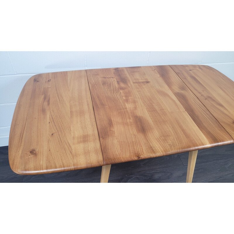 Vintage drop leaf dining table by Ercol, 1960s