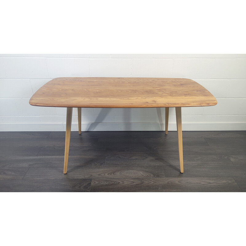 Vintage Plank dining table by Ercol, 1960s
