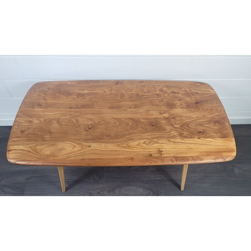 Table vintage Plank par Ercol, 1960