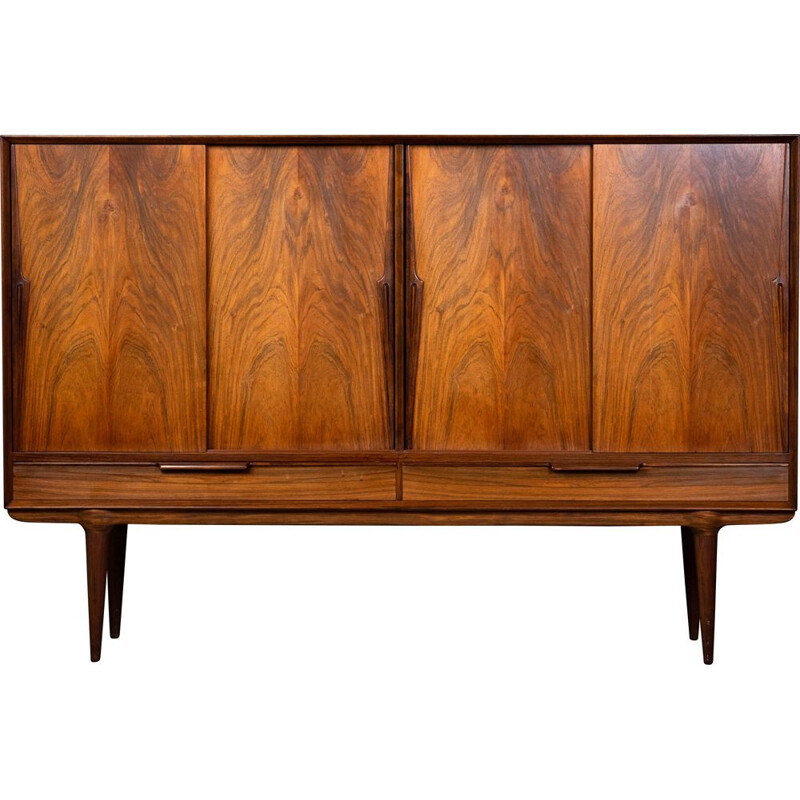 Credenza vintage in palissandro modello 13 di Gunni Omann per Omann Jun, Danimarca 1960