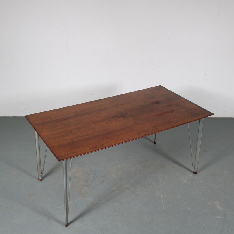 Vintage dining table by Arne Jacobsen for Fritz Hansen, Denmark 1950