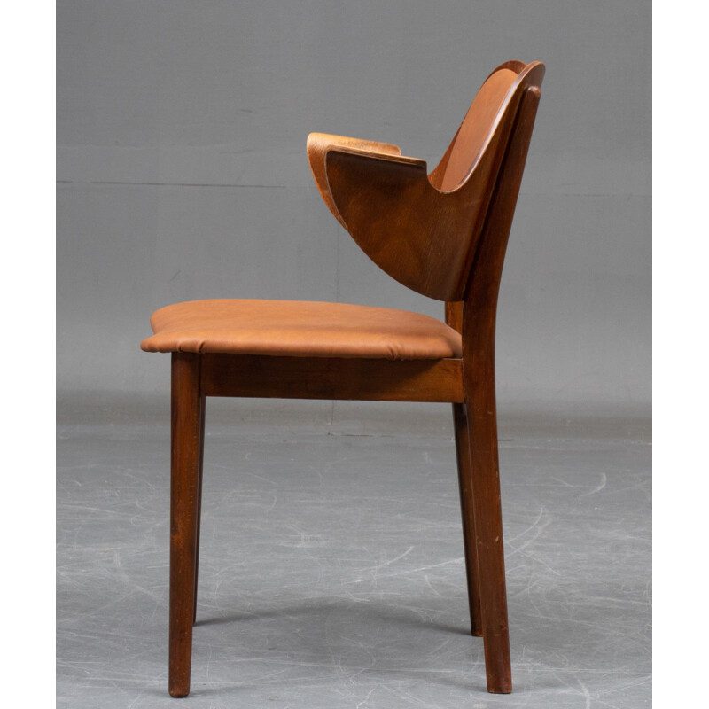 Vintage 107 armchair by Hans Olsen for Bramin Mobler, 1957