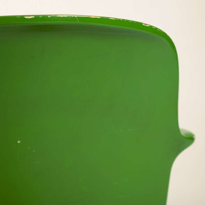 Silla canguro verde vintage de Ernst Moeckl para Horn