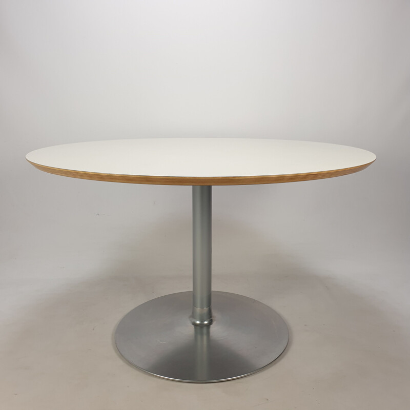 Vintage round dining table by Pierre Paulin for Artifort, 1960s
