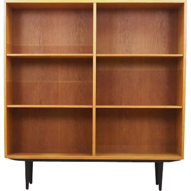 Scandinavian vintage bookcase in ash by Borge Mogensen for Ab Karl Andersson and Söner, 1960