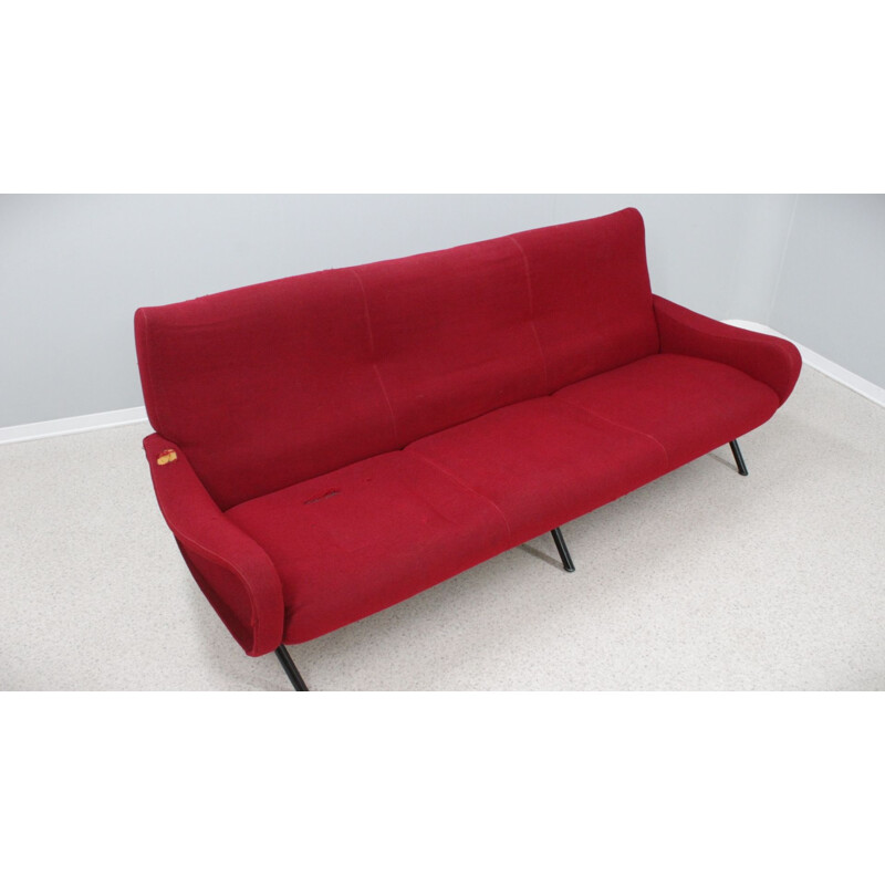 Vintage 3-seater sofa by Marco Zanuso for Arflex, 1950s