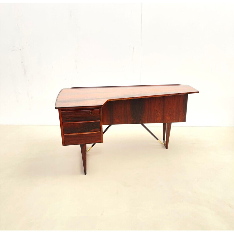 Mesa de bumerangue escandinavo de Peter Løvig Nielsen, Dinamarca 1956