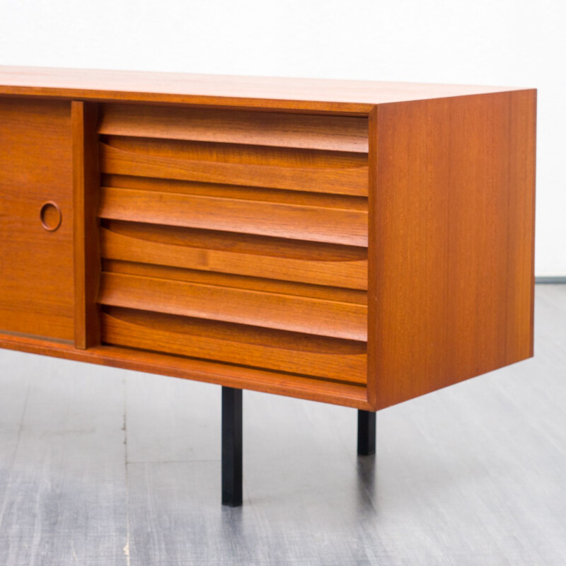 Vintage sideboard in teck by Lothar Wegner, 1960s