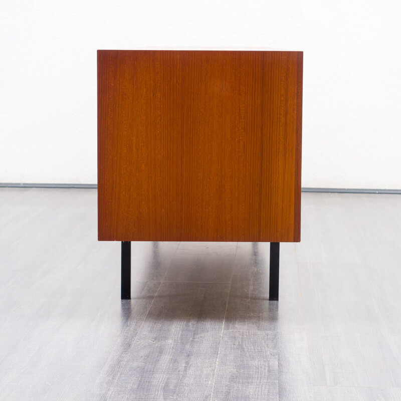 Vintage sideboard in teck by Lothar Wegner, 1960s