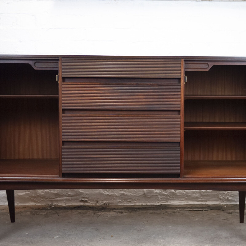 Afromosia vintage sideboard by Richard Hornby for Fyne Ladye Furniture, 1960s