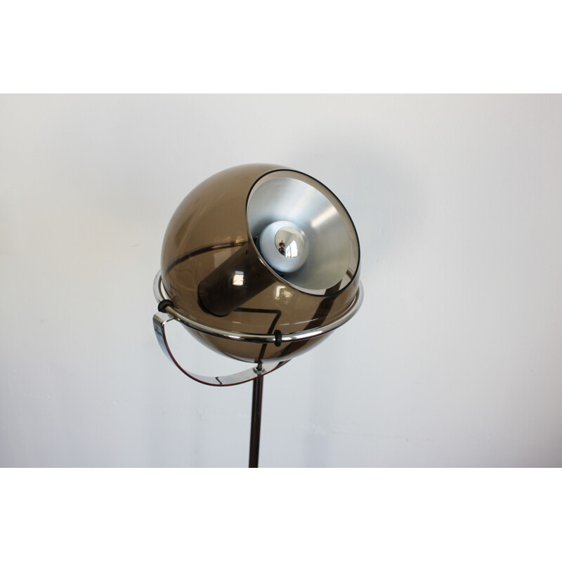 Vintage globe lamp van "Frank Ligtelijn" voor "Raak Amsterdam", 1960