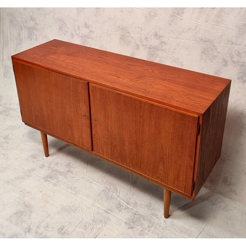 Scandinavian vintage sideboard by Carlo Jensen for Hundevad & Co, 1960