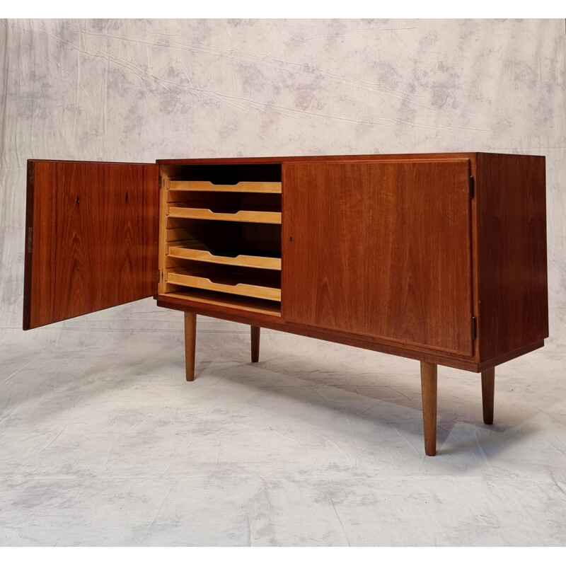 Scandinavian vintage sideboard by Carlo Jensen for Hundevad & Co, 1960