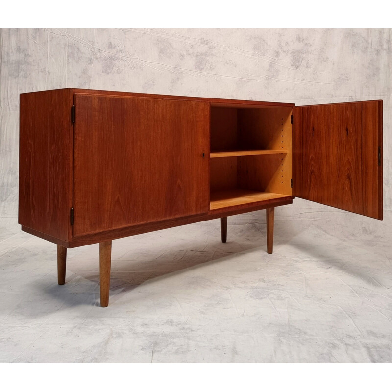 Scandinavian vintage sideboard by Carlo Jensen for Hundevad & Co, 1960