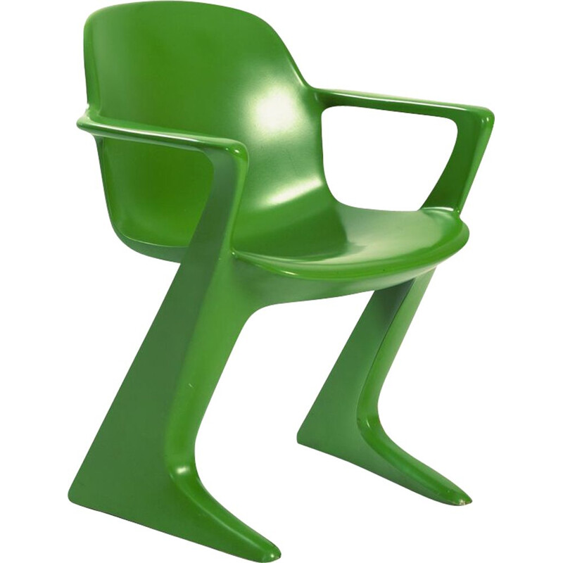 Fauteuil kangourou vintage vert par Ernst Moeckl pour Horn