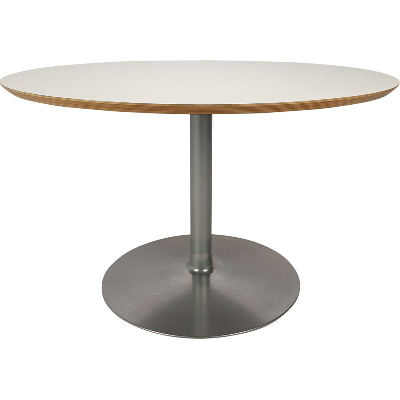 Vintage round dining table by Pierre Paulin for Artifort, 1960s