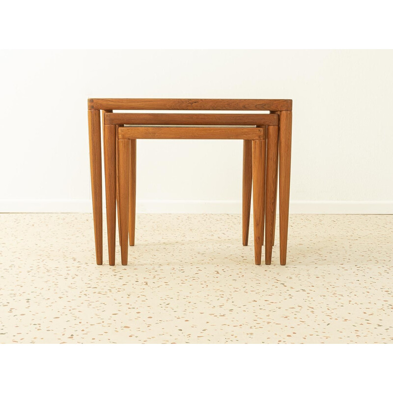 Vintage nesting tables by H.W.Klein for Bramin, Denmark 1960s