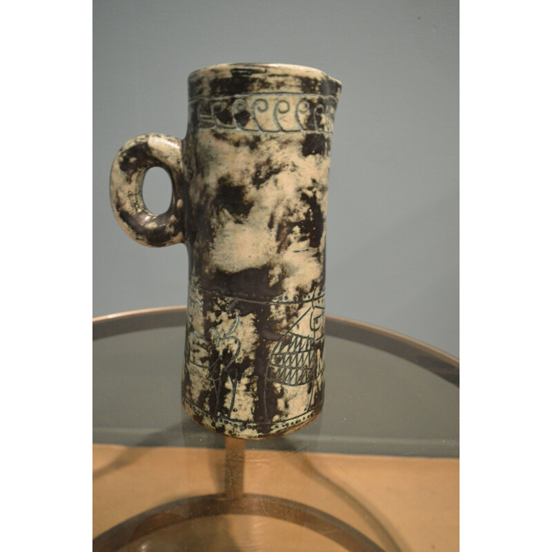 Vase vintage en céramique, Jacques BLIN - 1950
