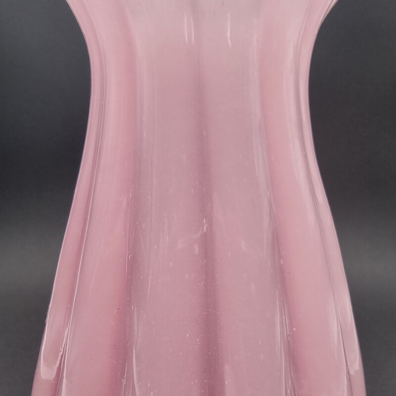 Vase vintage en verre de Murano par Archimede Seguso, Italie 1950