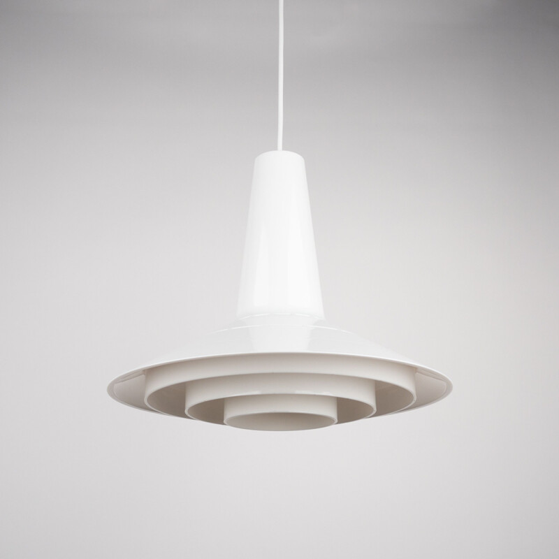 Vintage pendant lamp by Bent Karlby for Schroder Kemi, Denmark 1970