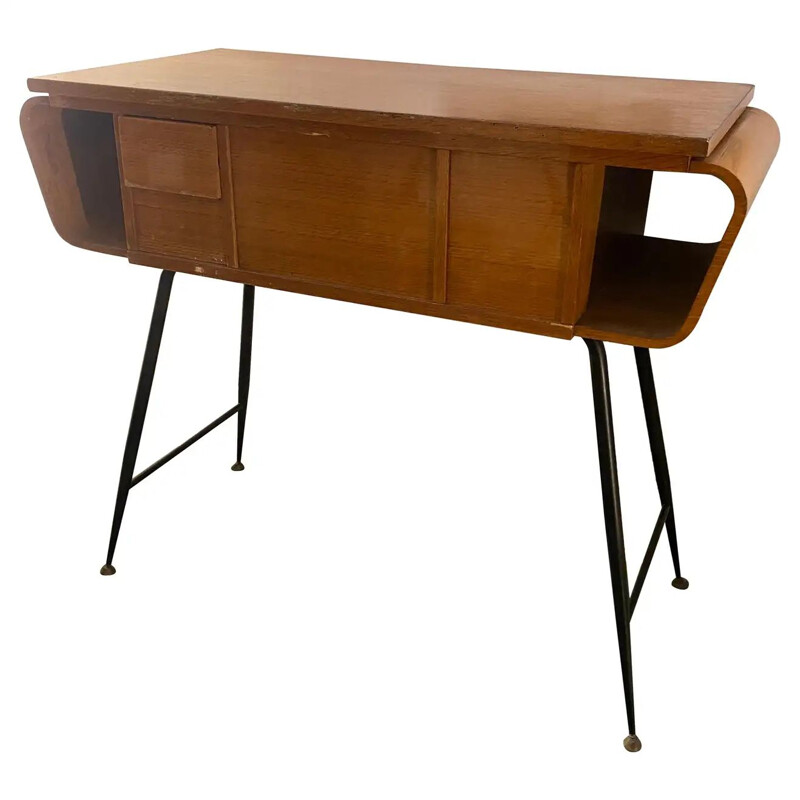 Mid-century console for sewing machine by Giò Ponti for Singer, 1960s