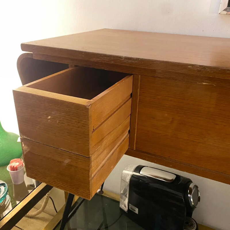 Mid-century console for sewing machine by Giò Ponti for Singer, 1960s