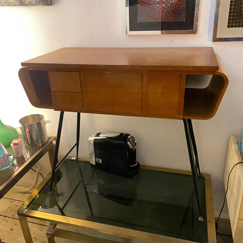 Mid-century console for sewing machine by Giò Ponti for Singer, 1960s
