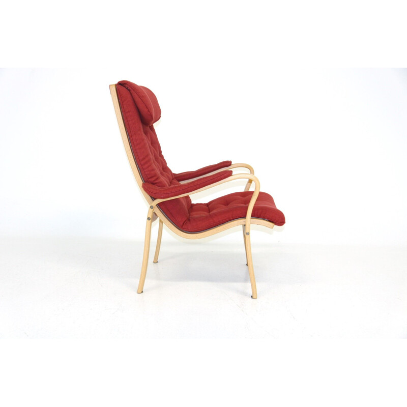 Vintage fauteuil van Gustaf Axel Berg voor Bröderna Anderssons, Zweden 1950