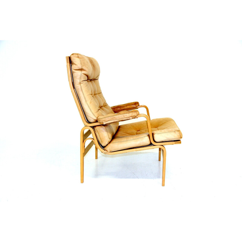 Fauteuil vintage "ingrid" par Bruno Mathsson pour Karl Mathsson, 1960