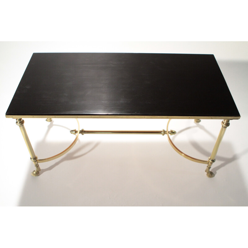 Coffee table Maison Charles in lacquered wood - 1960s