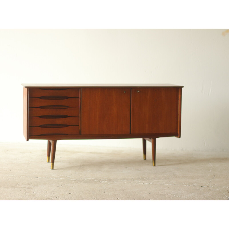 Mid century teak sideboard by Fredrik Kayser, 1960s