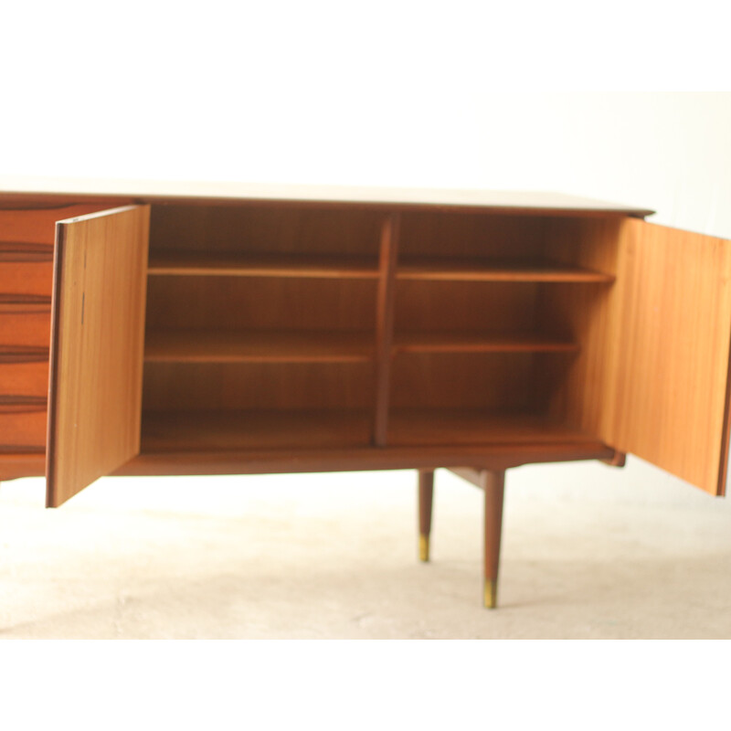 Mid century teak sideboard by Fredrik Kayser, 1960s