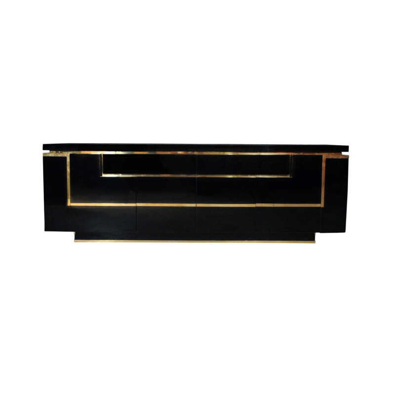 Roche Bobois lacquered wood sideboard, Jean-Claude MAHEY - 1970s