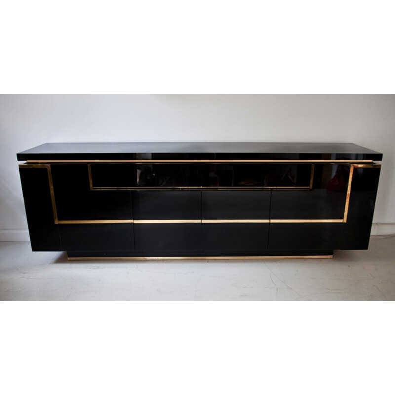 Buffet Roche Bobois en bois laqué, Jean-Claude MAHEY - 1970